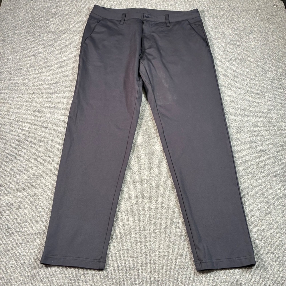 BYLT Everyday Pant 2.0 Mens XL Gray Slim Fit 4-Way Stretch Tech Chino Pants